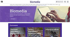 Desktop Screenshot of blomedia.pl