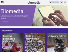 Tablet Screenshot of blomedia.pl